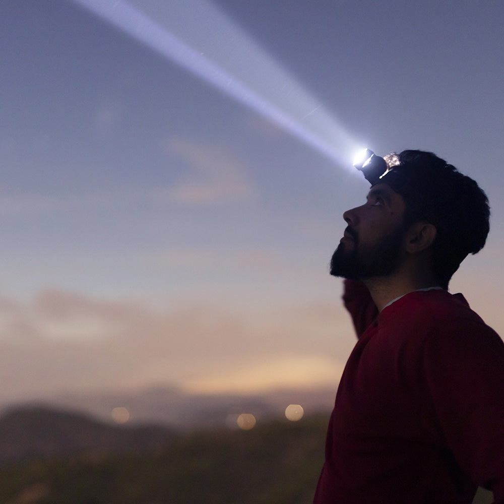 Professional LED Headlamp (5000 Lumens) - Multifunctional and Rechargeable with USB