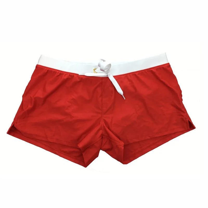 Quick-Dry Swim Shorts with Adjustable Waistband
