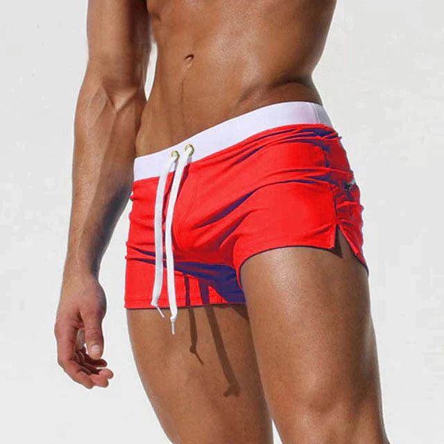 Quick-Drying Men's Swim Shorts - Adjustable Drawstring | Comfort