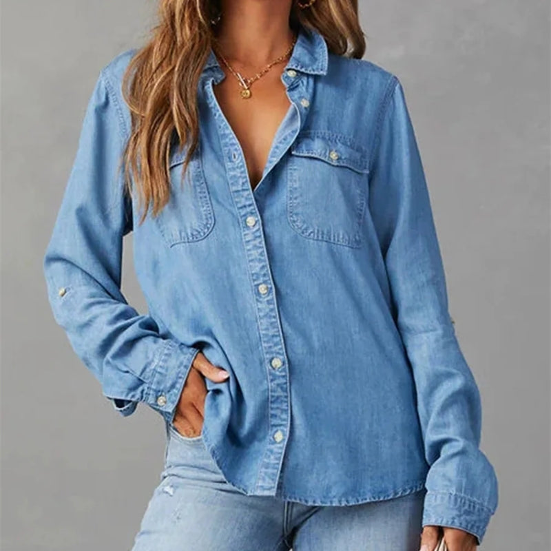 Relaxed Button-Up Shirt