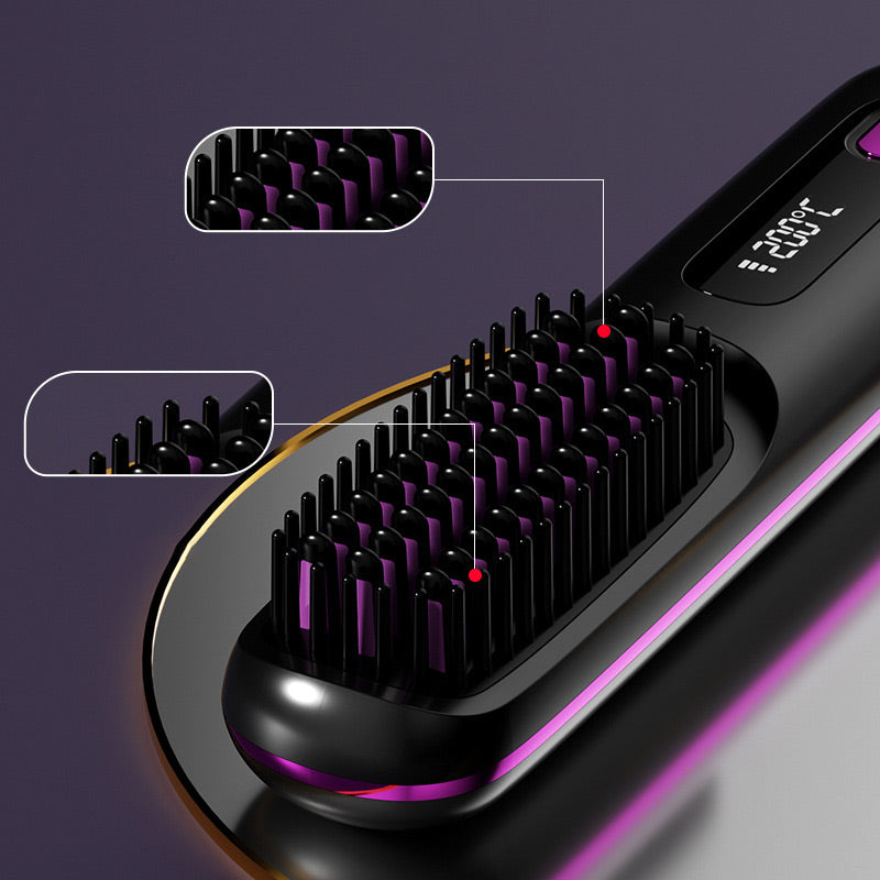 Rose® HairComb: Quick, Smooth And Safe Styling