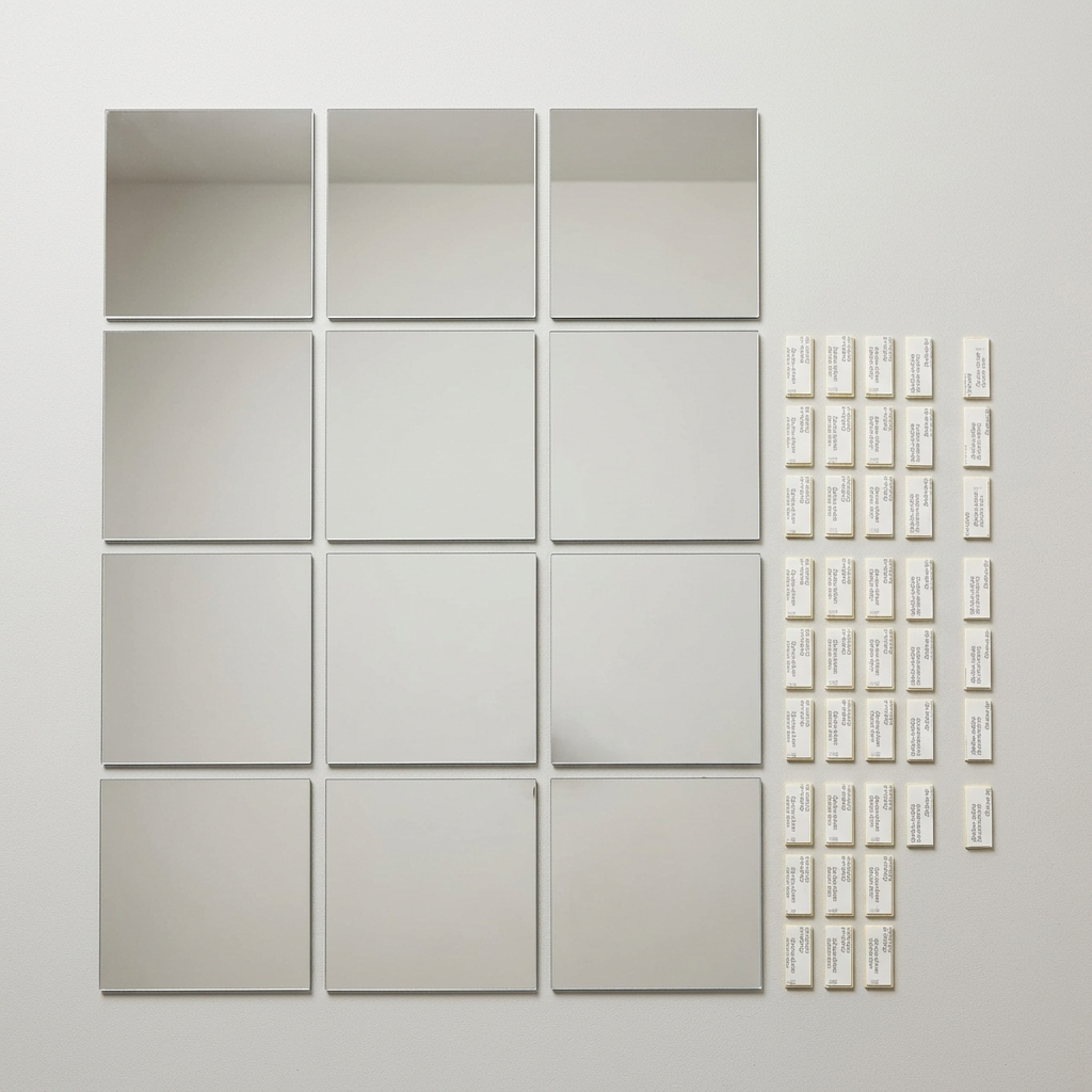 Shatterproof Full Length Wall Mirror Tiles