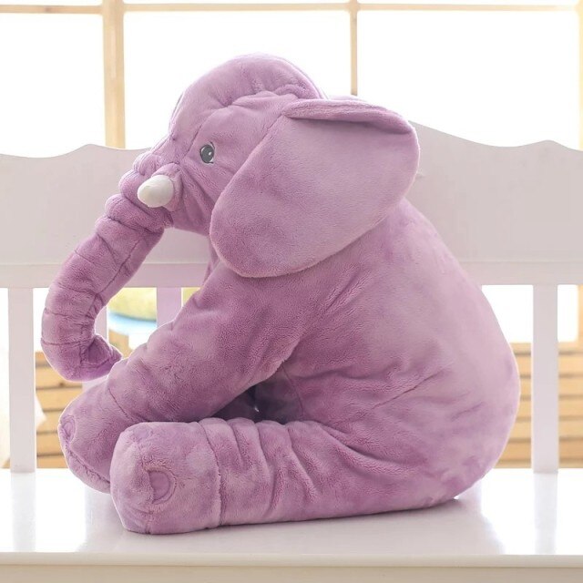 Soft Elephant Cuddle Pillow for Babies and Children