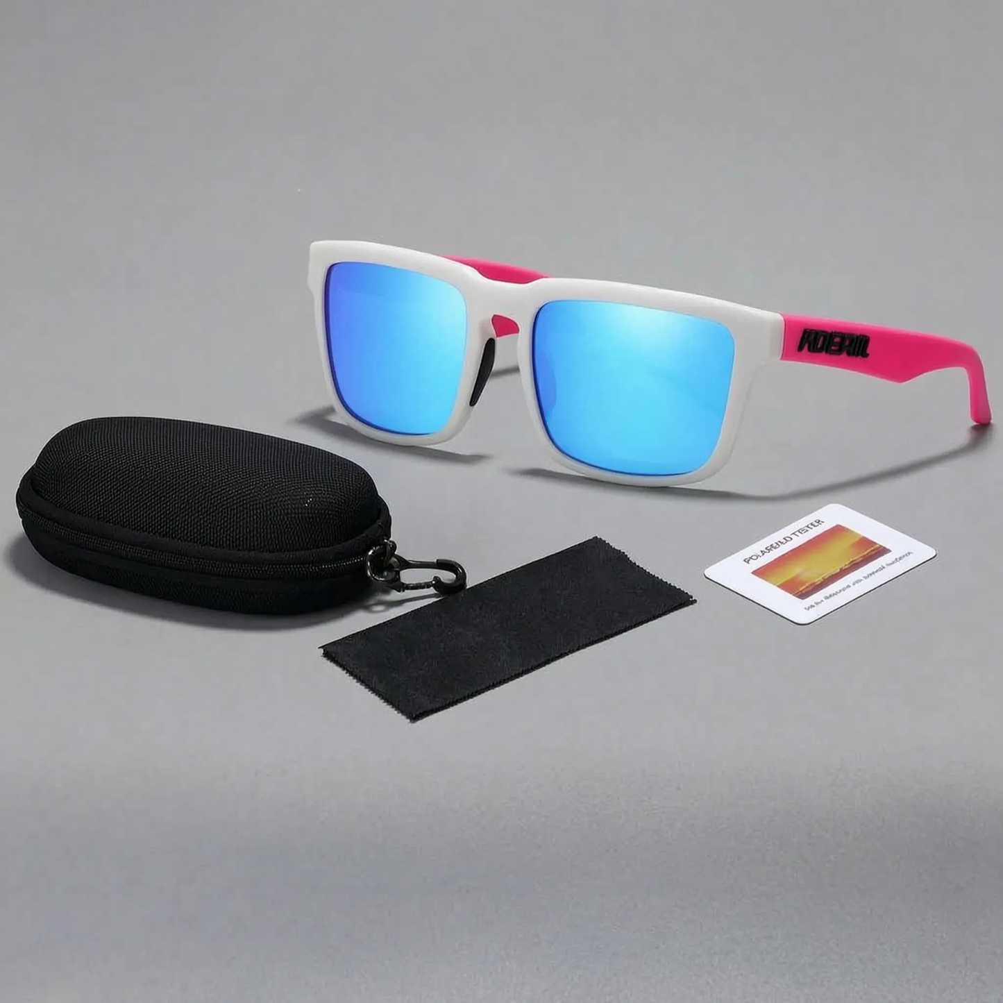 Square Frame Polarized Sunglasses