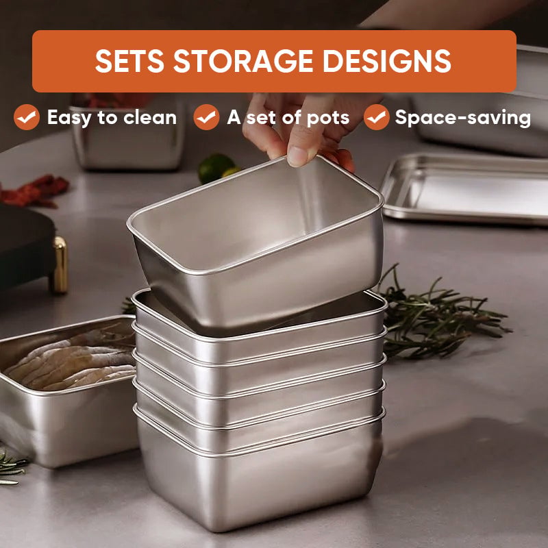 Stainless Steel Food Storage | Durable & Eco-Friendly