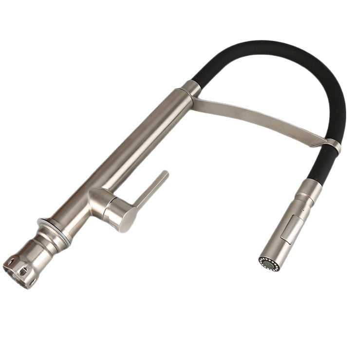 Stainless Steel Kitchen Faucet with Ceramic Valve