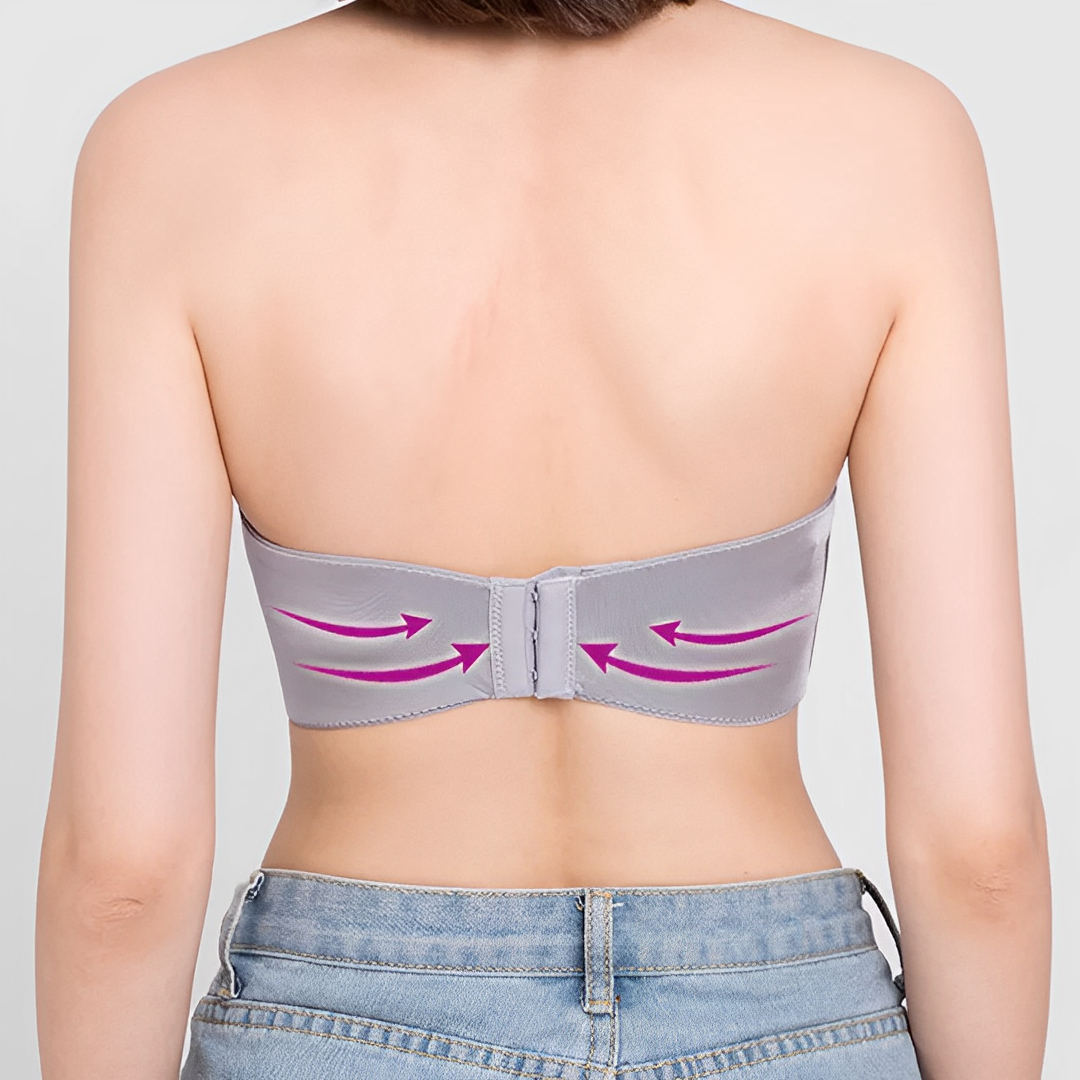Strapless Push-up Bra – Invisible Support and Comfort