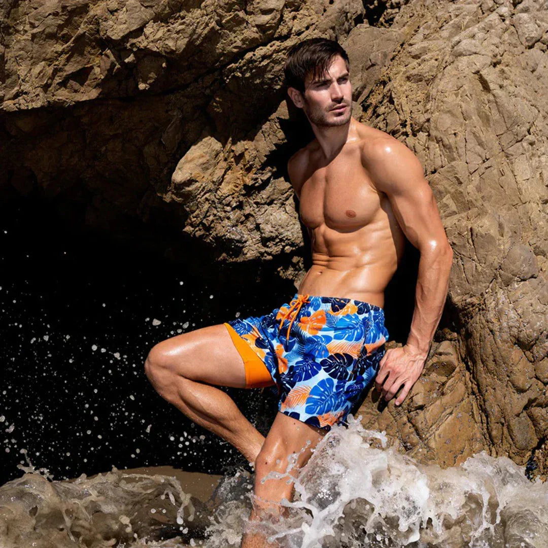 Swim Trunks for Men with Built-in Lining