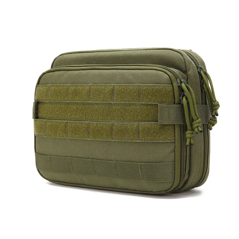 Tactical MOLLE Admin Pouch with Mag Storage & Utility