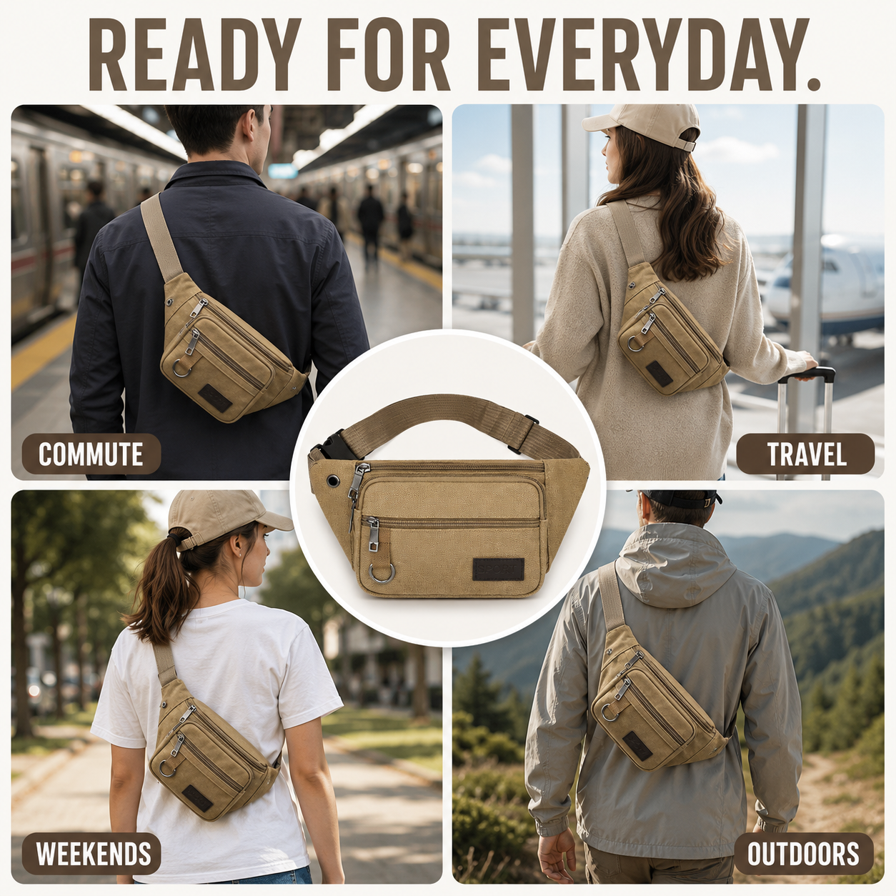 Thick Waist Pack