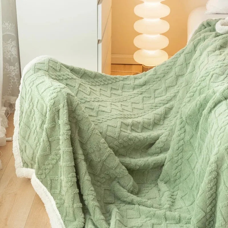 Thickened Jacquard Blanket
