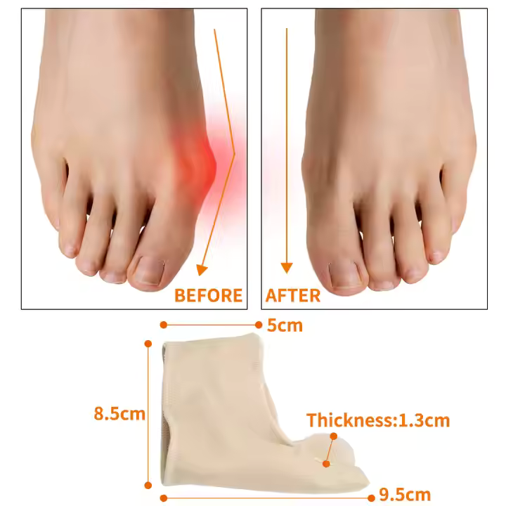 Toe Corrector: Bunion Corrector Big Toe Separator Foot Cushion