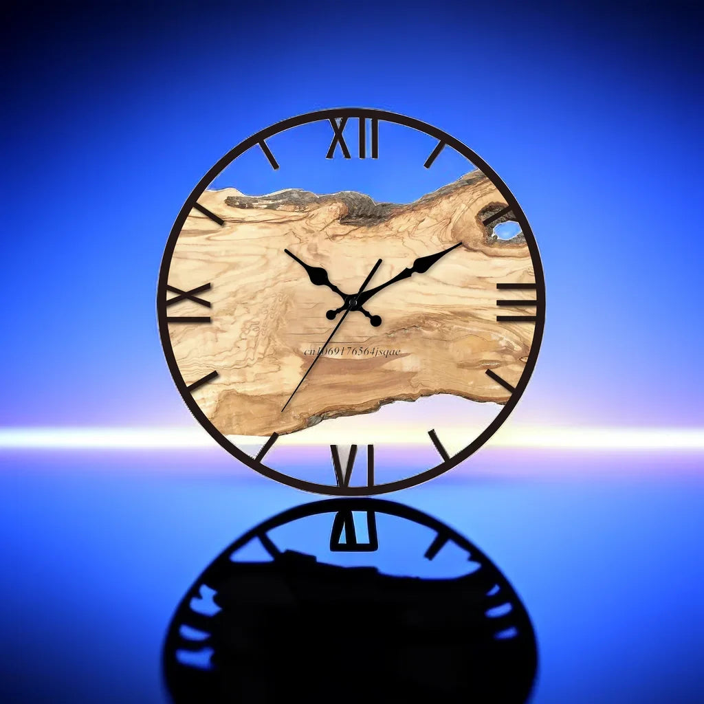 Transparent Wall Clock - Elegant Design