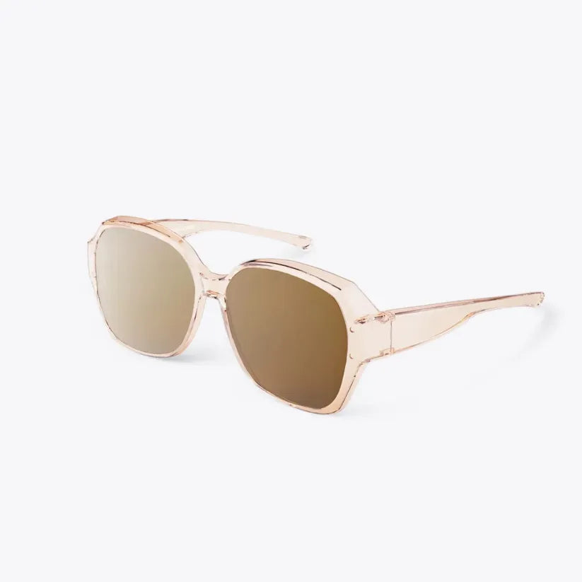 Unisex Over-Glasses Sunglasses with Polarized Lenses