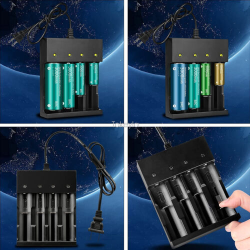 Universal Smart Charger for 18650 26650 Li-ion Batteries