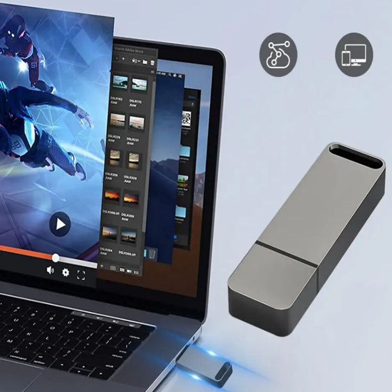 Upgrade High-Capacity Metal USB 4TB