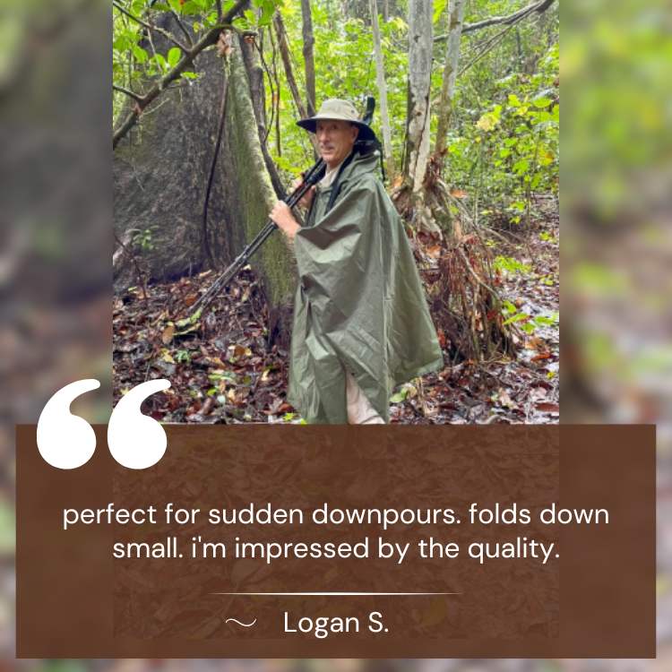 Waterproof All-Terrain Trekking Poncho
