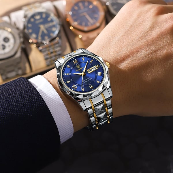 Waterproof Luxury Watch With Luminous Function