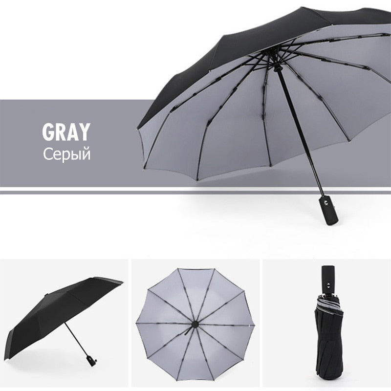 Windproof Storm Umbrella - Robust Protection | Compact
