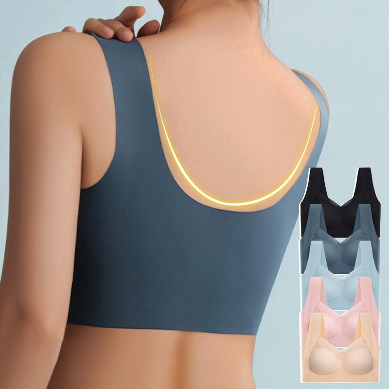 Wireless Bra | Seamless Comfort Bra | Gentle Push Up Support
