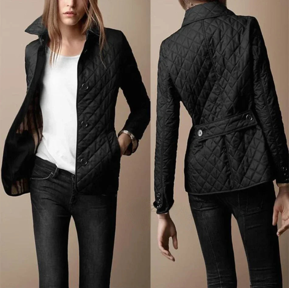 Women's Button-Down Quilted Jacket