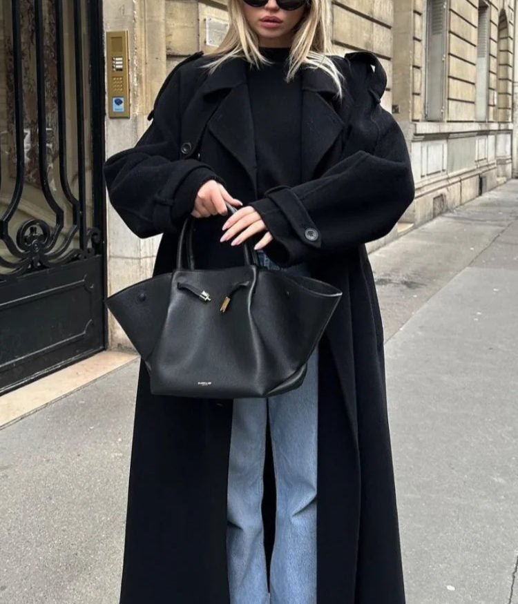Women's Double-Breasted Trench Coat
