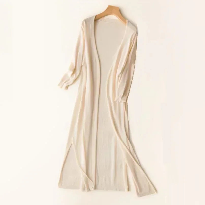 Women's Long Relaxed Cardigan