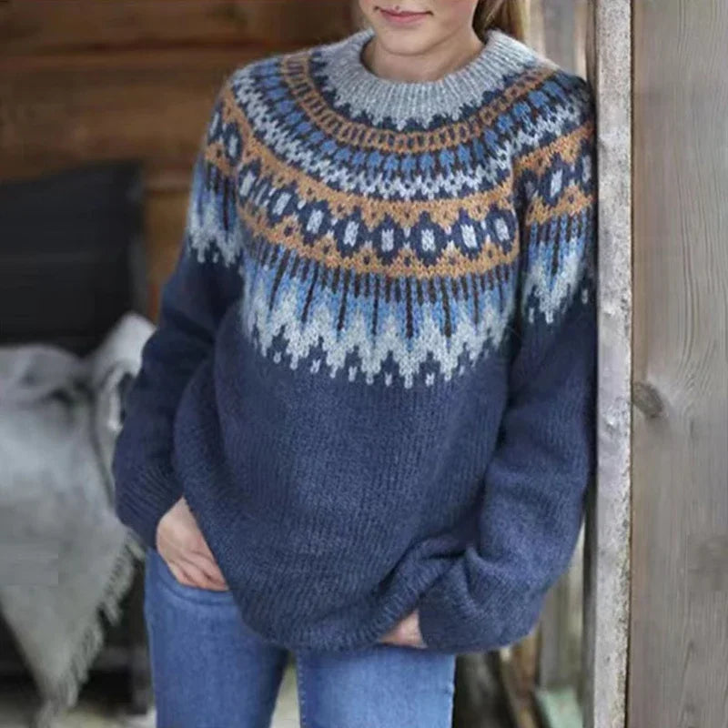 Women's Norwegian Sweater - Cosy Winter Jumper