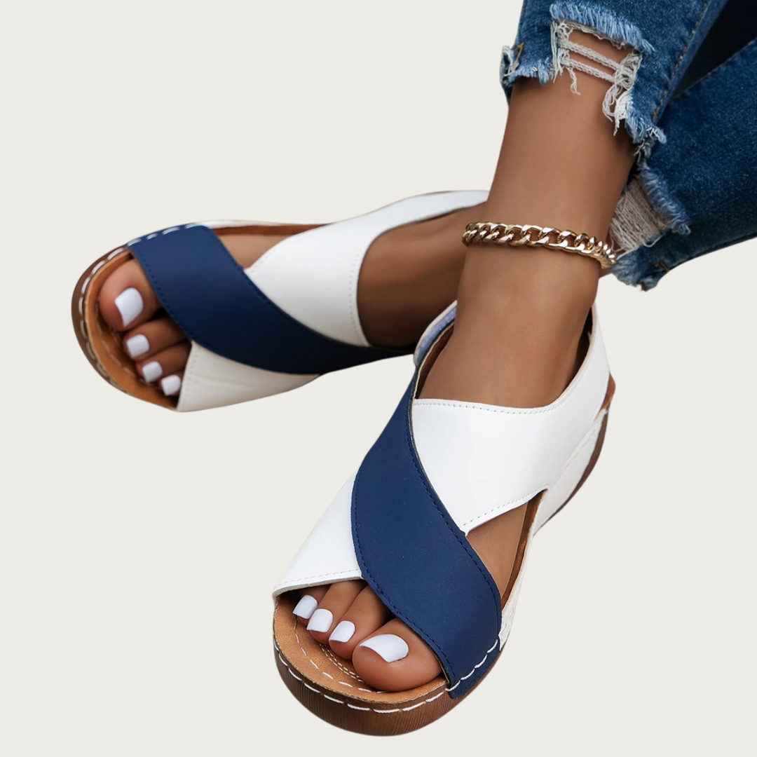 Women's orthopedic summer sandals - comfort and elegance