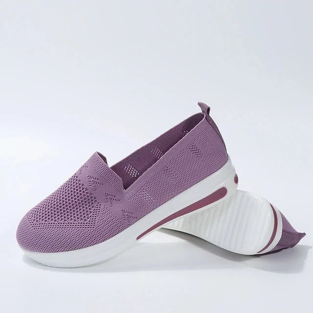 Women's Sneakers Wide Toe Breathable