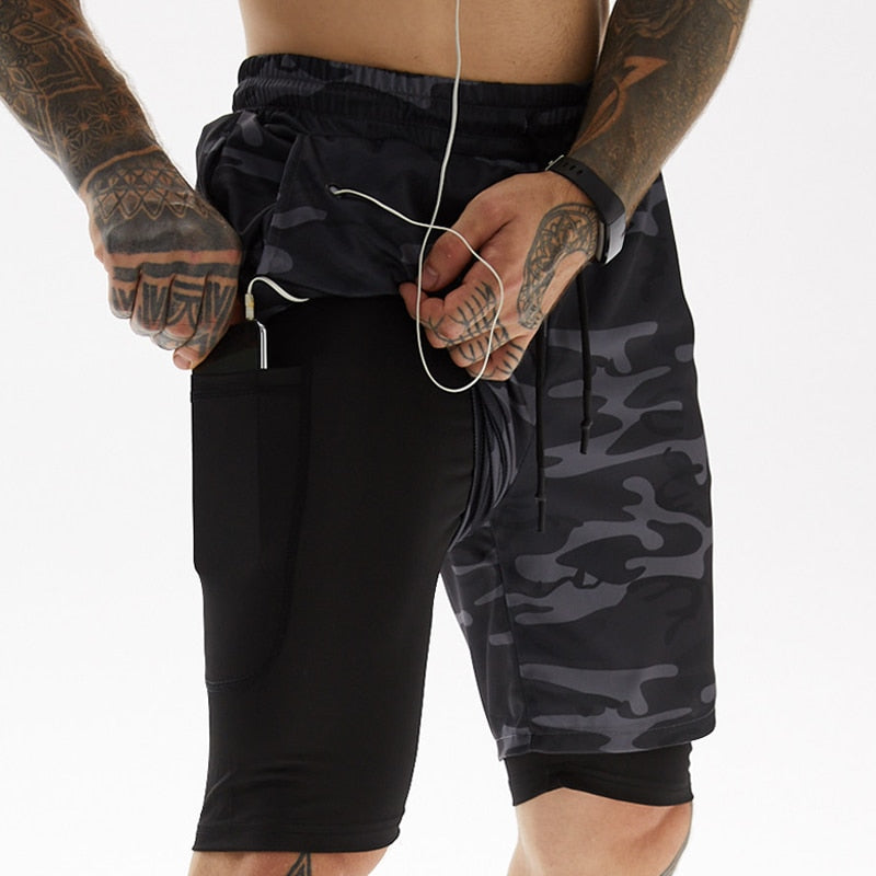 X-Fit Running Shorts | Incl. Phone Pocket & Slot for Shirt