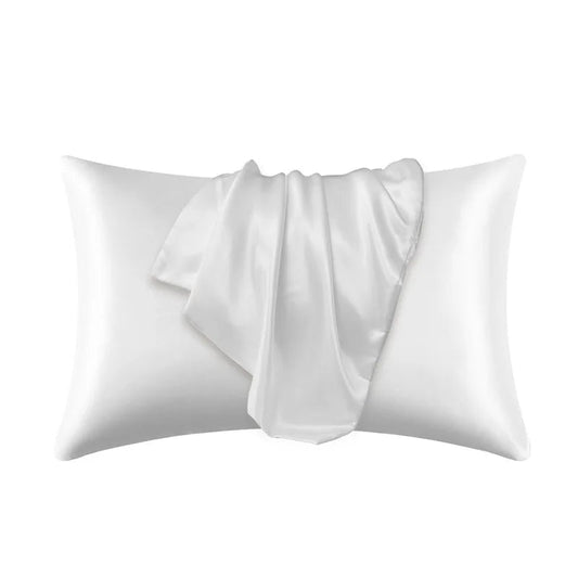 100% Mulberry Silk Pillowcase – Natural, Hypoallergenic Fabric Caring for Skin and Hair for Every Woman Valuing Beauty Sleep – Ideal for Stylish Rest and Luxurious Recovery in Your Bedroom
