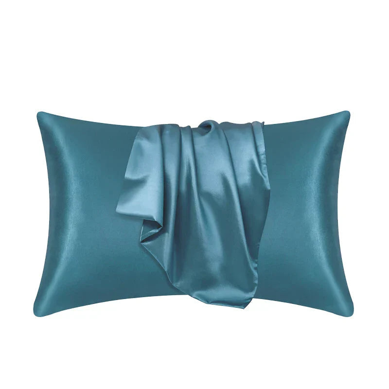 100% Mulberry Silk Pillowcase – Natural, Hypoallergenic Fabric Caring for Skin and Hair for Every Woman Valuing Beauty Sleep – Ideal for Stylish Rest and Luxurious Recovery in Your Bedroom