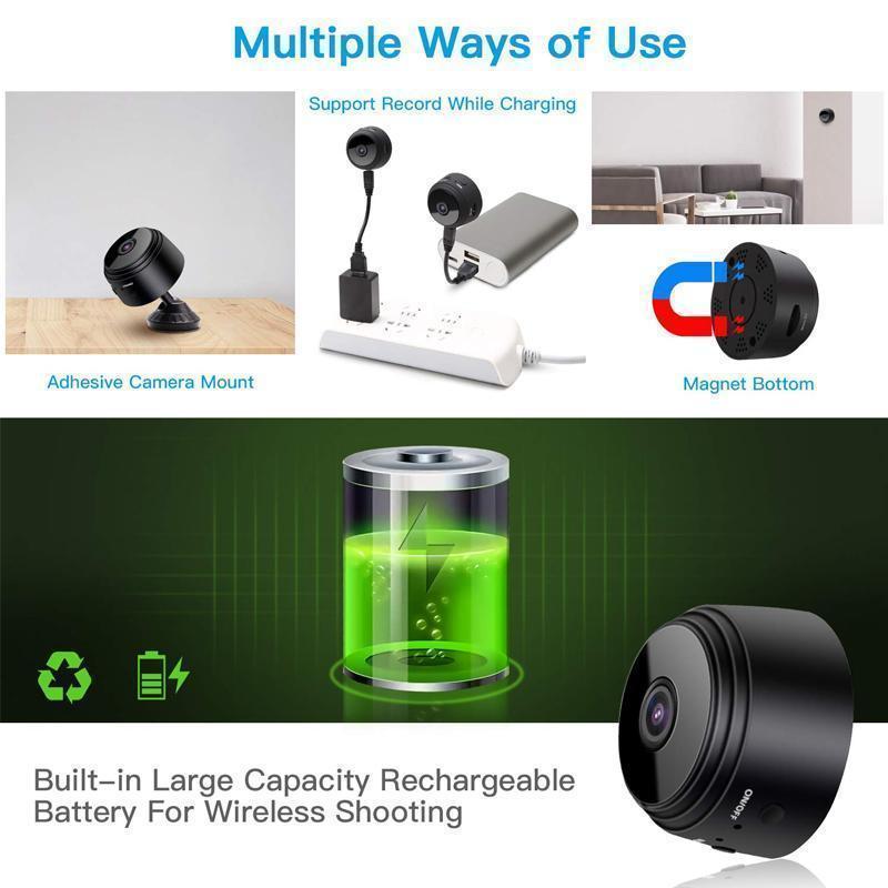 1080p Magnetic WiFi Mini Camera-RV Motorhome Reversing Camera
