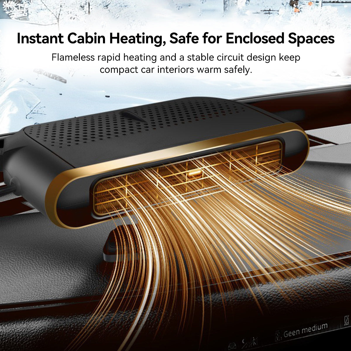12V Portable Car Heater & Defroster
