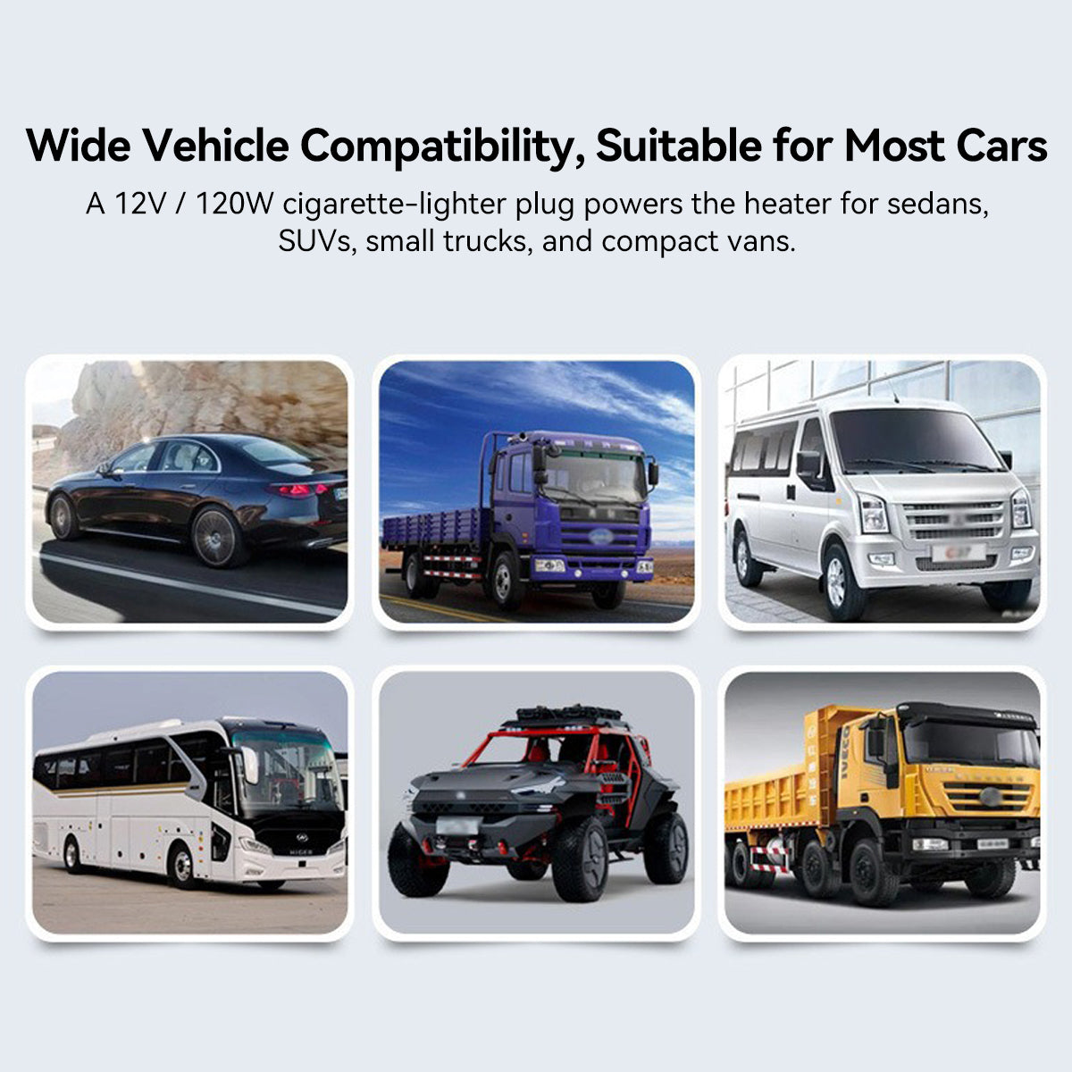 12V Portable Car Heater & Defroster