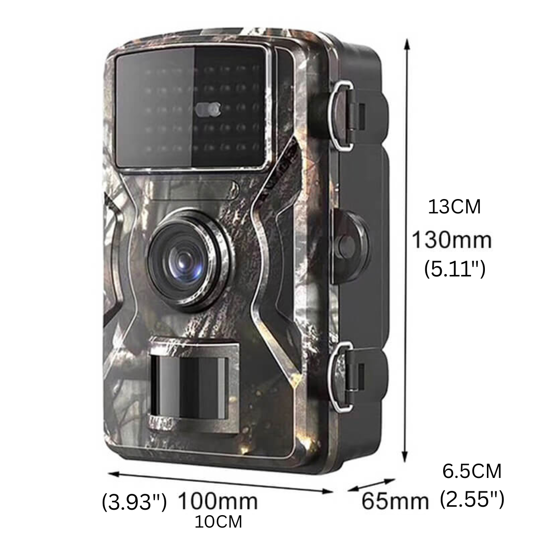 16MP Night Vision Wildlife Camera with Motion Sensor
