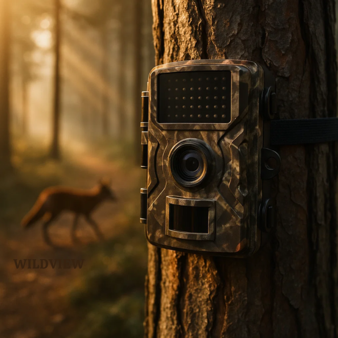 16MP Night Vision Wildlife Camera with Motion Sensor