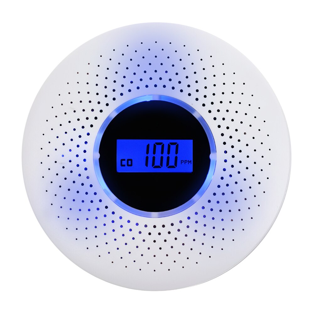 2-in-1 Carbon Monoxide & Smoke Detector Combi for Home Safety