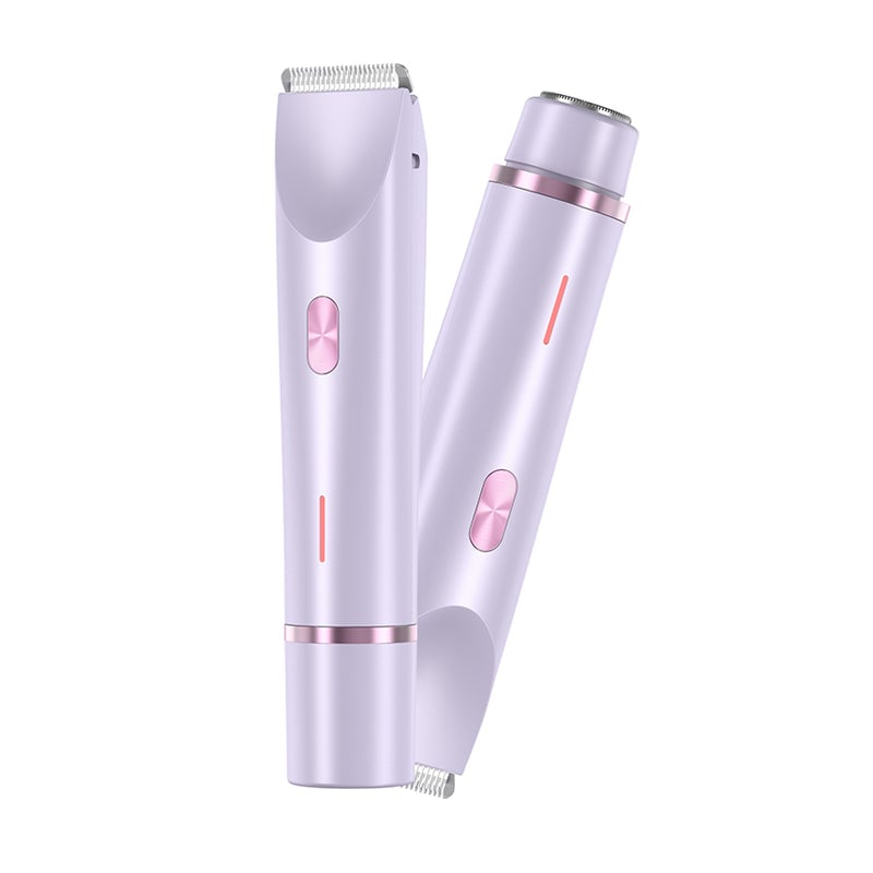 2-in-1 Electric Shaver & Bikini Trimmer for Women