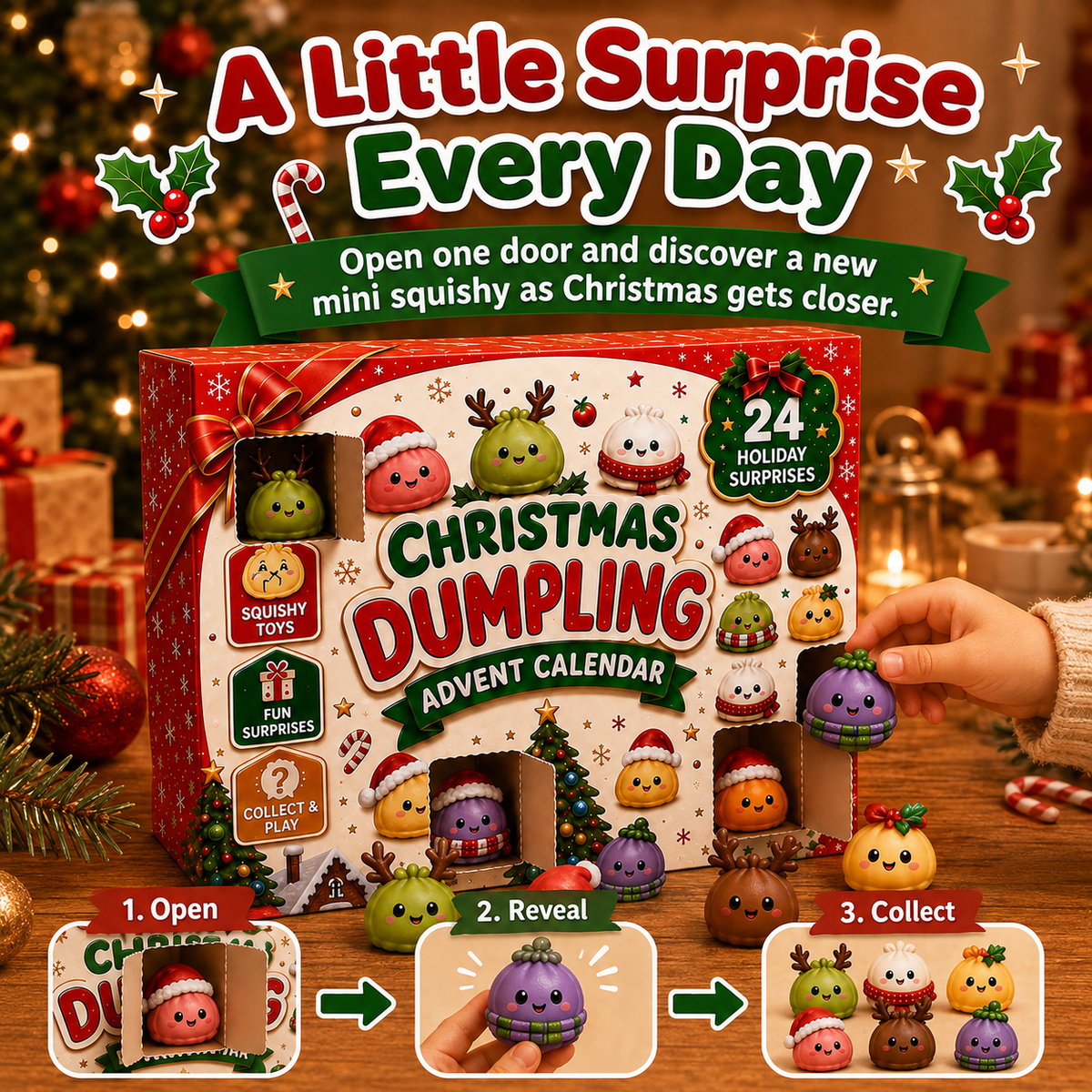 24 Days of Mini Squishies