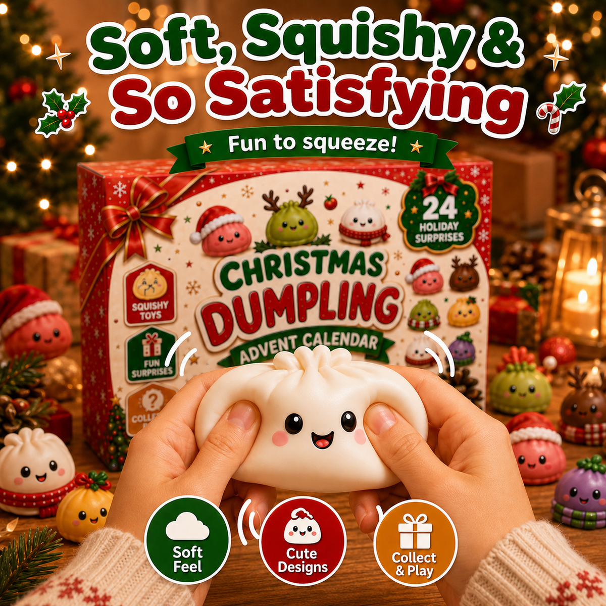 24 Days of Mini Squishies