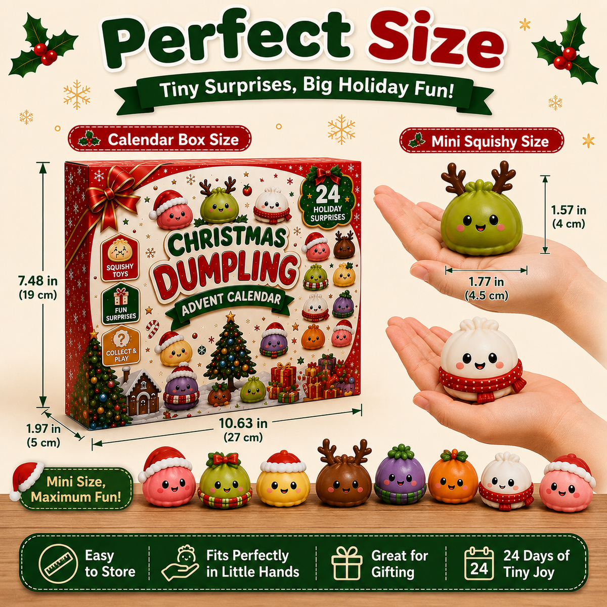 24 Days of Mini Squishies