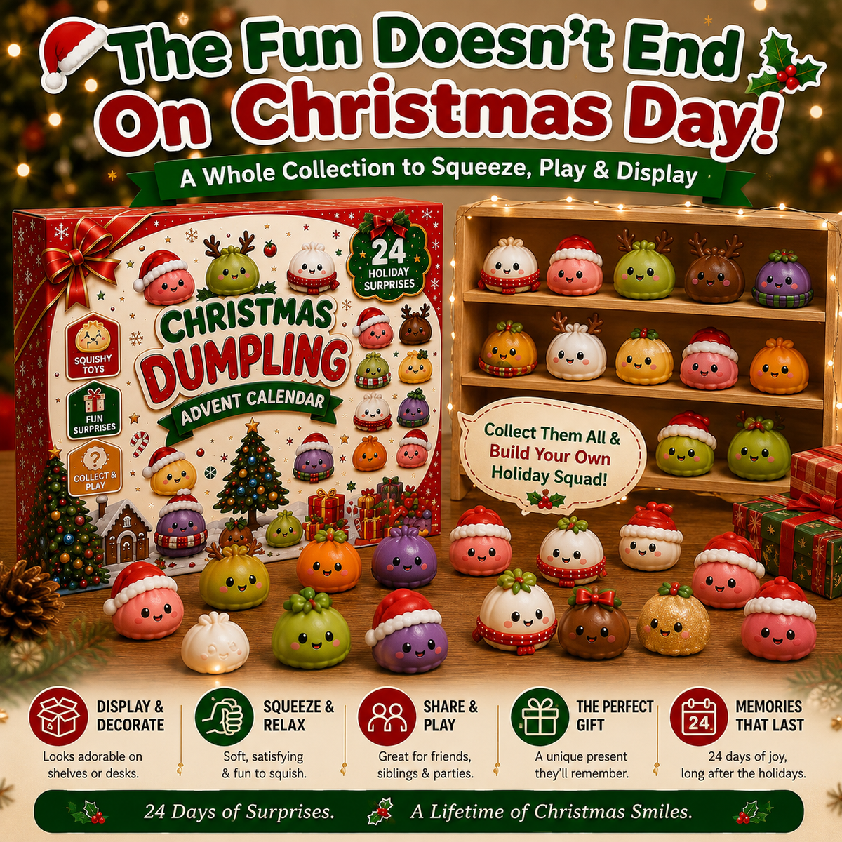 24 Days of Mini Squishies