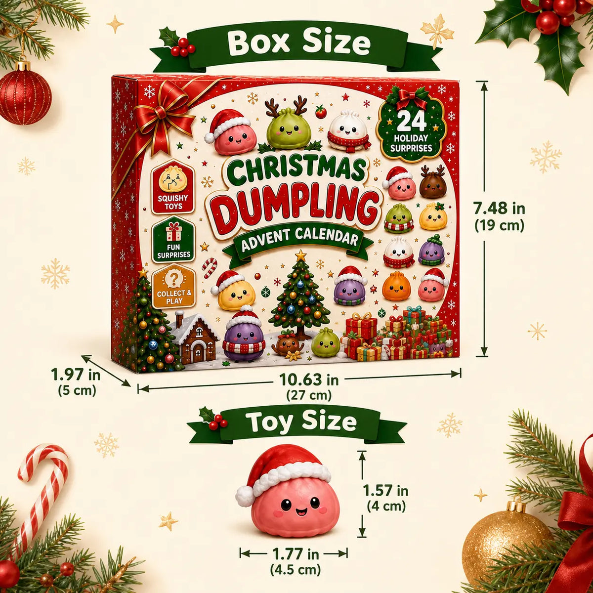 24 Days of Mini Squishies