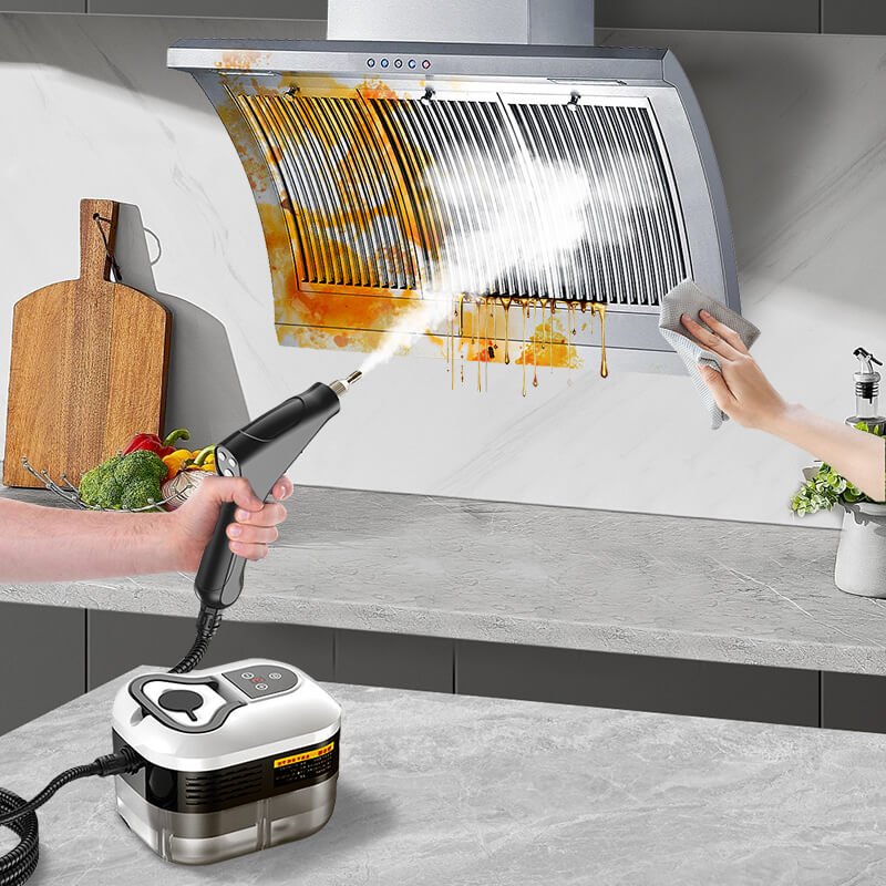 2500W High Pressure Steam Cleaner with 4 Nozzles
