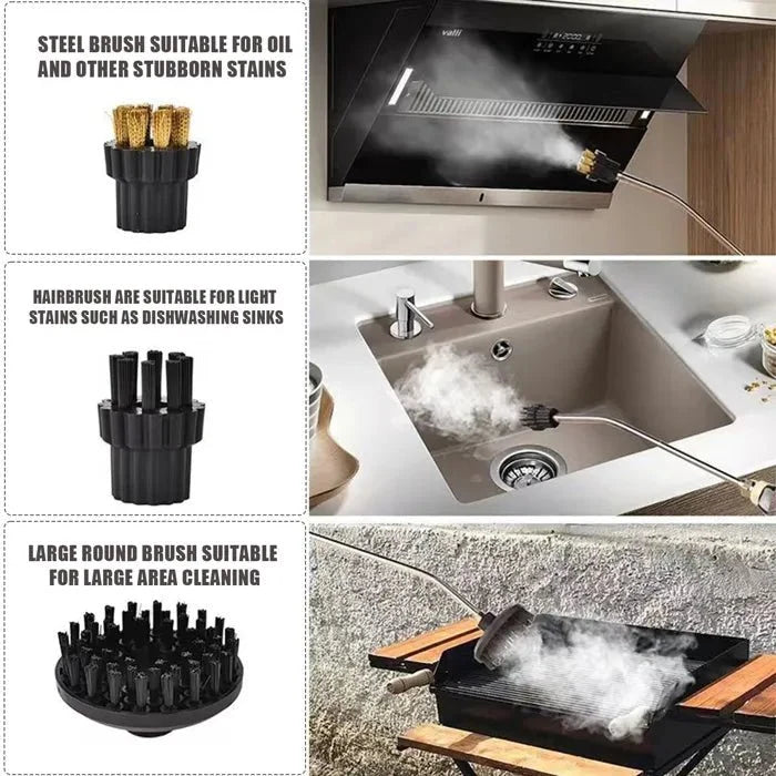 2500W High Pressure Steam Cleaner with 4 Nozzles