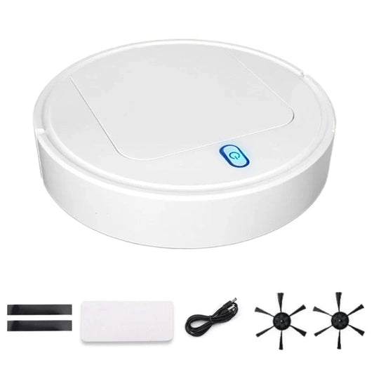 3-in-1 Cleaning Robot with Mopping, Vacuuming, and Sweeping Functions – Compact Cleaning Robot for Home