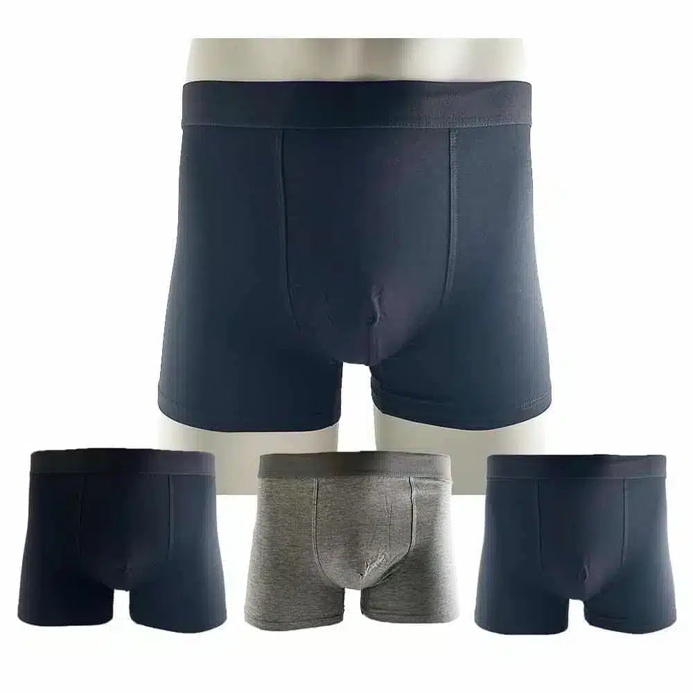 3 pairs Bamboo Boxershorts for Men – Soft & Breathable Underwear