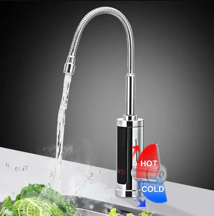 3000W Electric Hot Water Faucet - Instant Hot Water | Kitchen